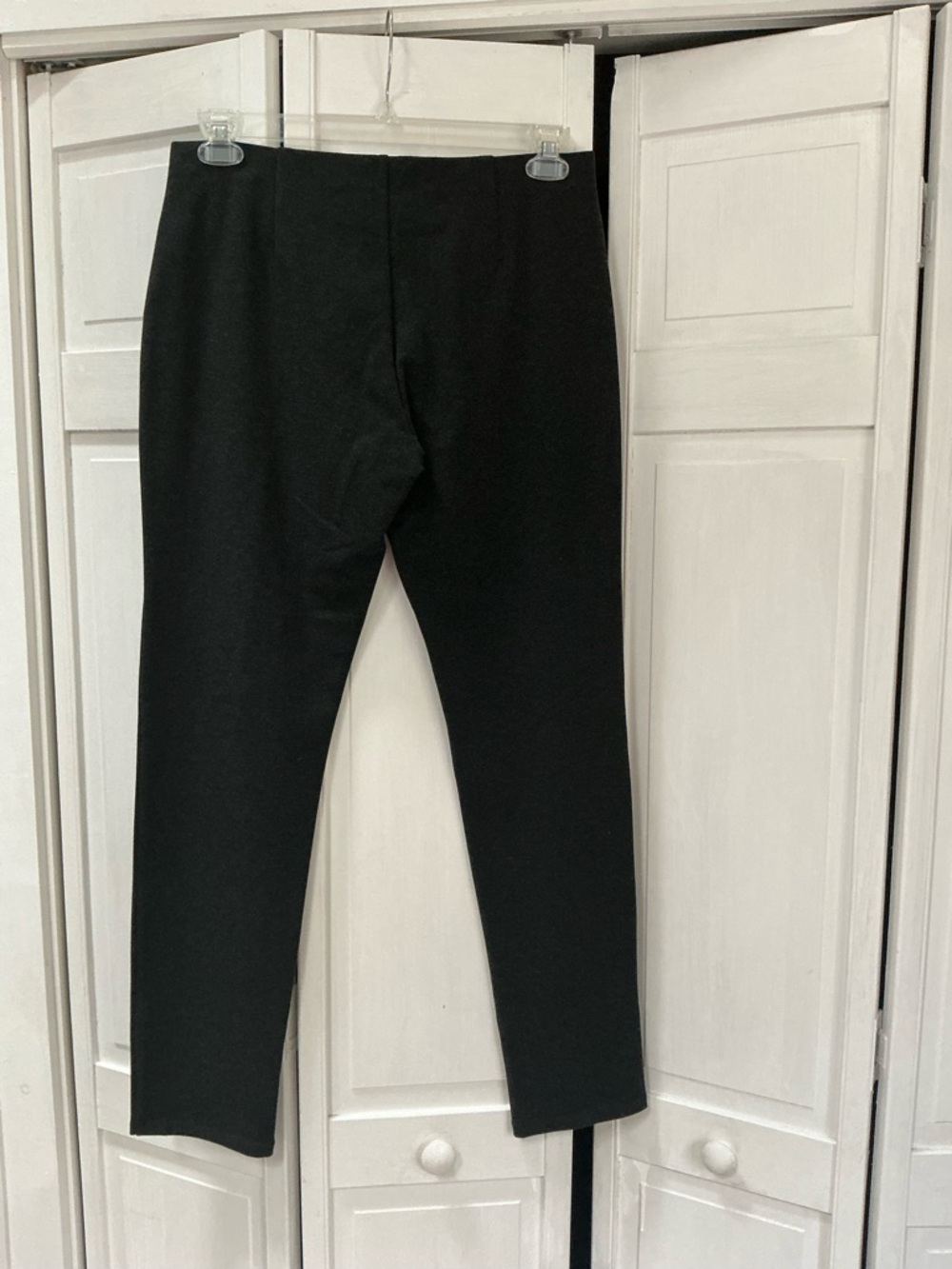 Women’s charcoal gray Straight-Leg Pants - Picture 2 of 5